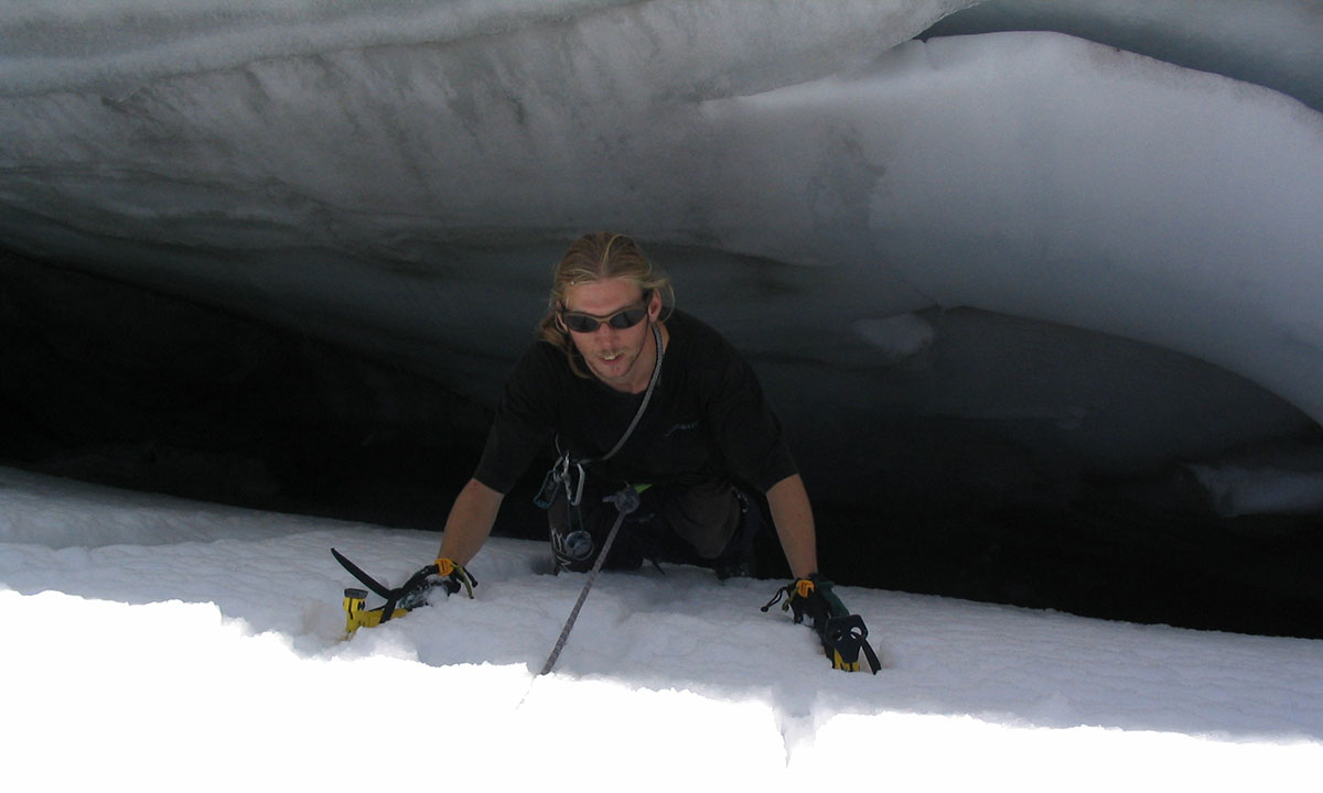 Aiguille du Tour, normal route with Steve Baldwin