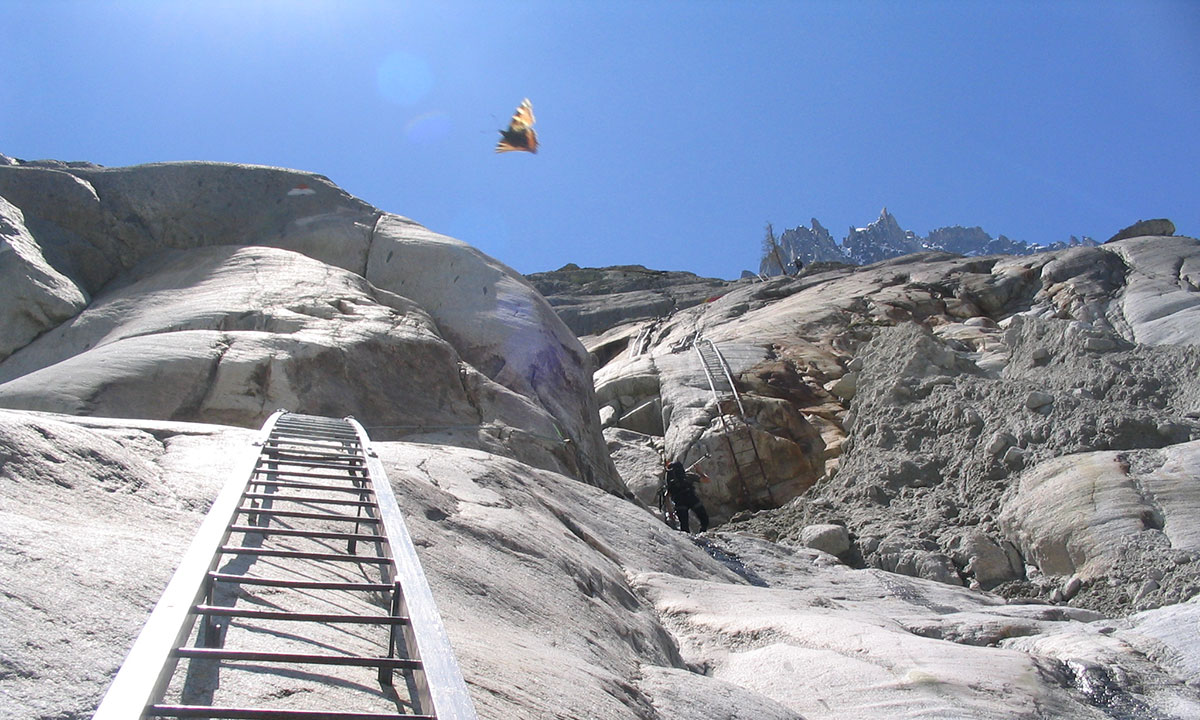 Aiguille des Ciseaux- Voie Troussier