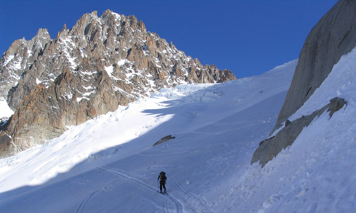 3 cols: Col Chardonnet + Fenêtre Saleina + Col Sup du Tour with Thomas Sweden Ski Touring