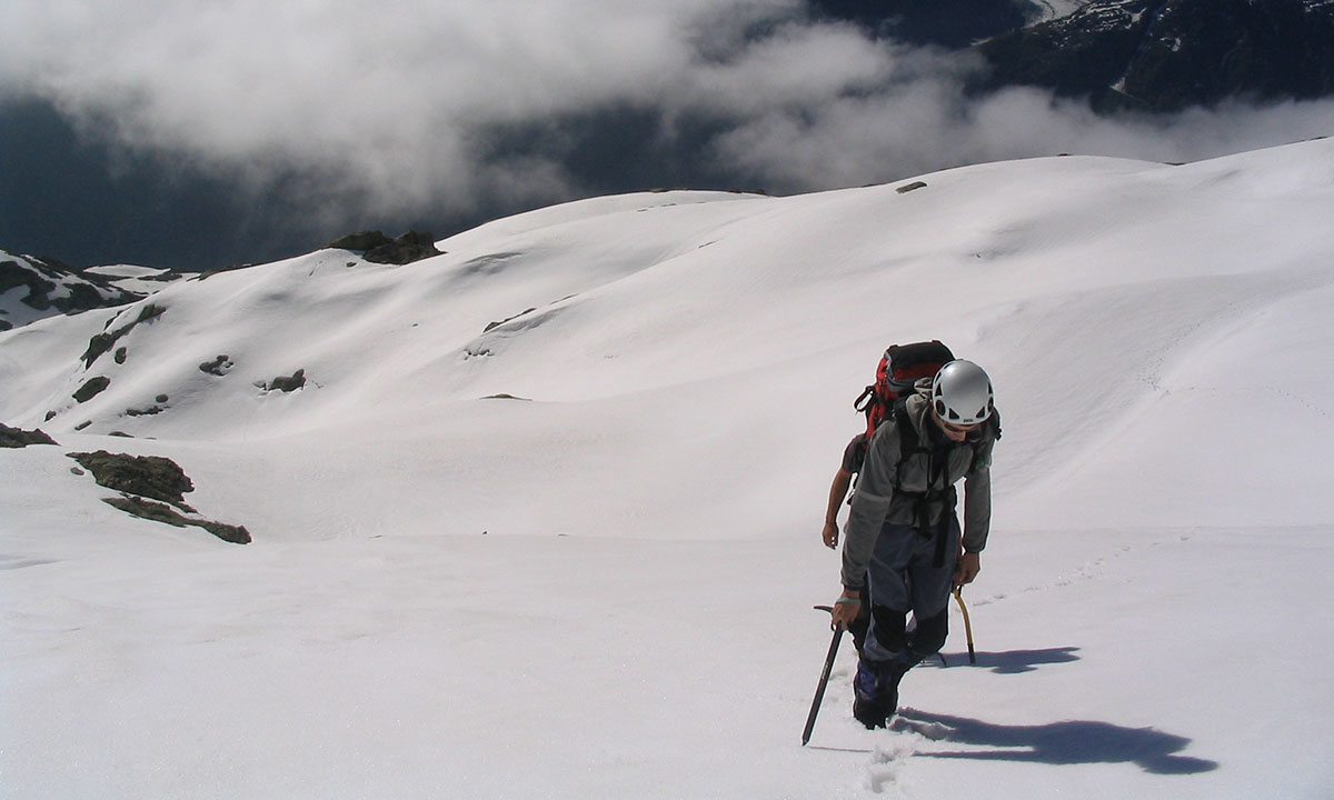 Aiguille Crochues Traverse  in the Aiguilles Rouges with Thomas Sweden and Carlos Baquero