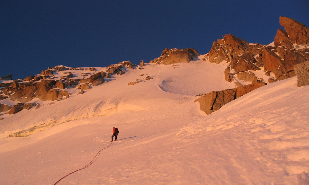Aiguille du Chardonnet - Migot Spur with Jeremy Curtil