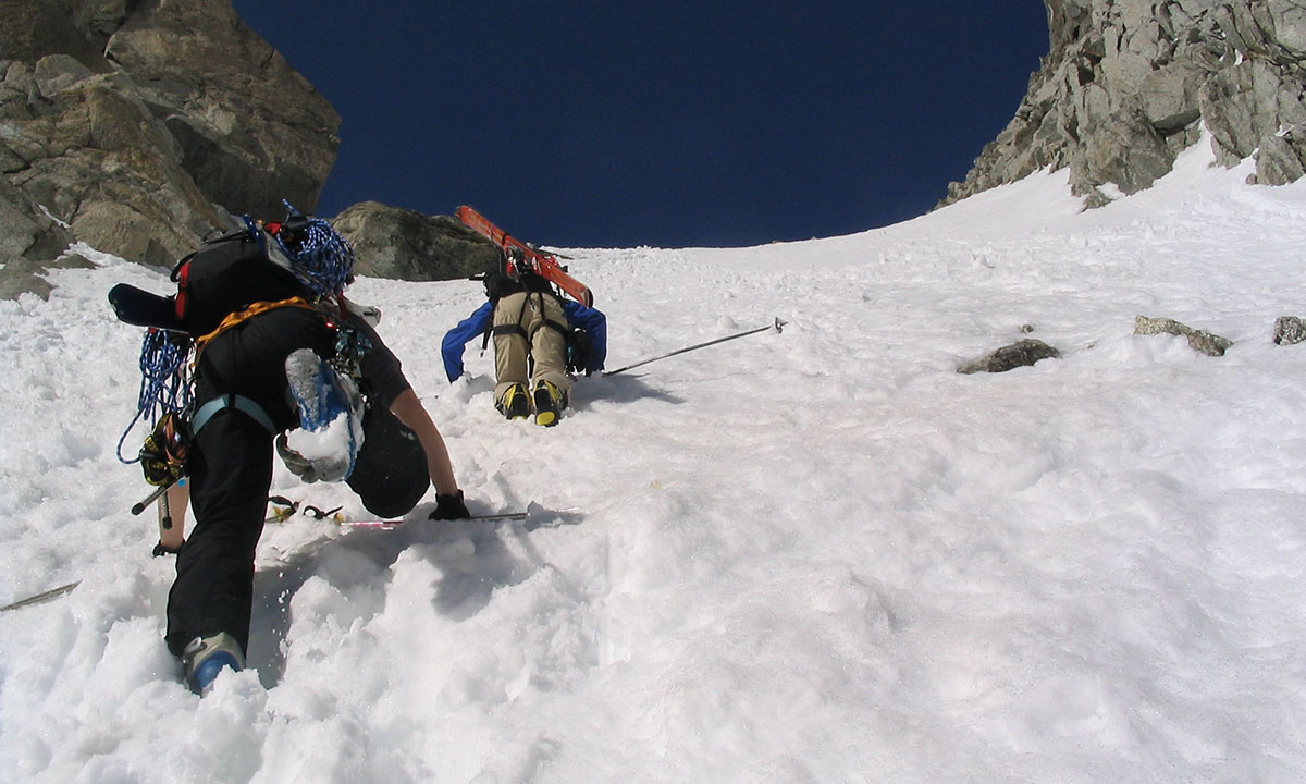 3 cols: Col Chardonnet + Fenêtre Saleina + Col Sup du Tour with Thomas Sweden Ski Touring