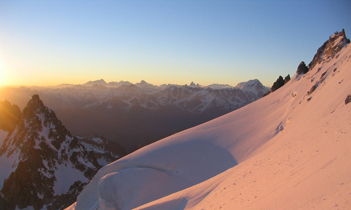 Aiguille du Chardonnet - Migot Spur with Jeremy Curtil