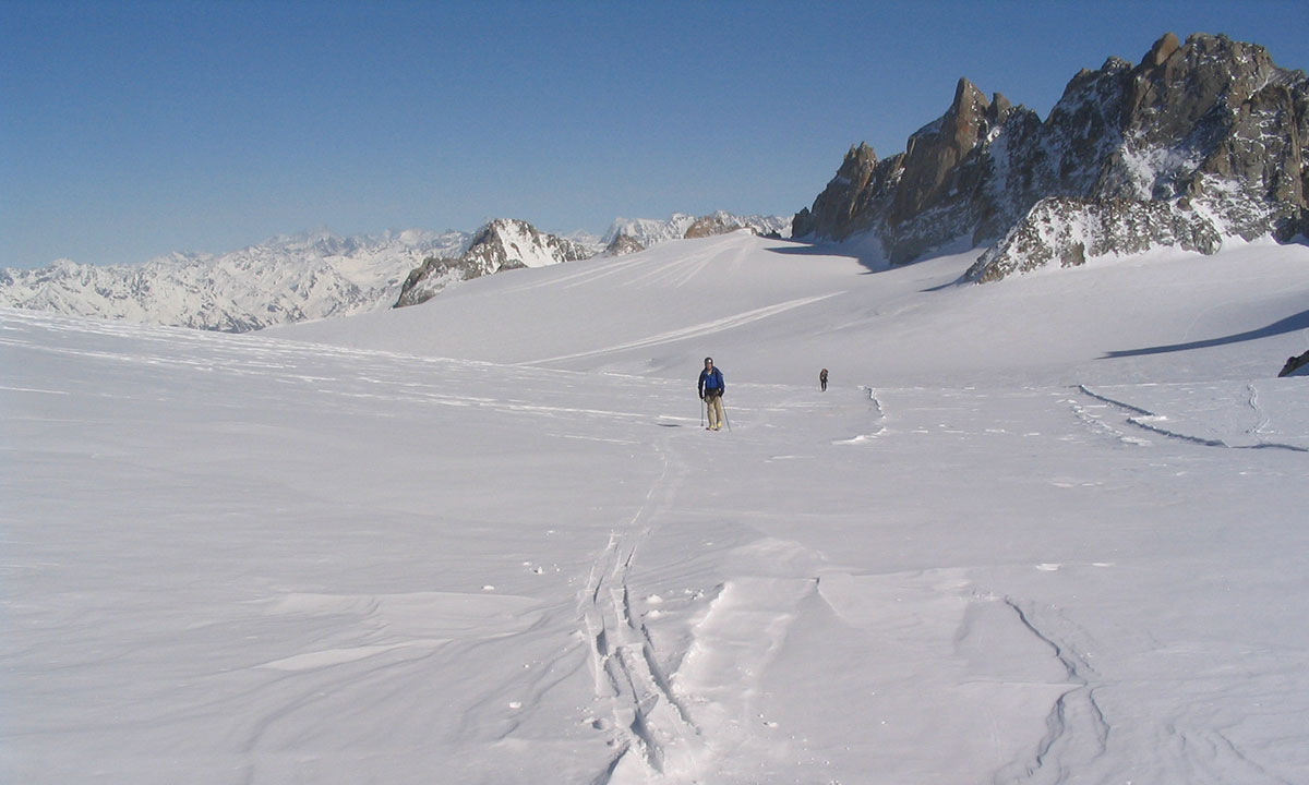 3 cols: Col Chardonnet + Fenêtre Saleina + Col Sup du Tour with Thomas Sweden Ski Touring