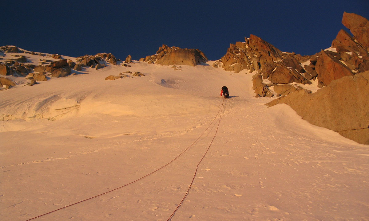 Aiguille du Chardonnet - Migot Spur with Jeremy Curtil