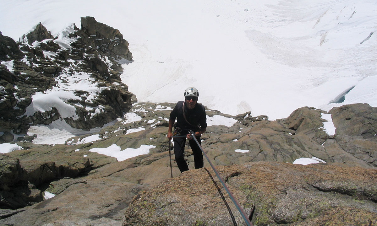 Aiguille des Ciseaux- Voie Troussier