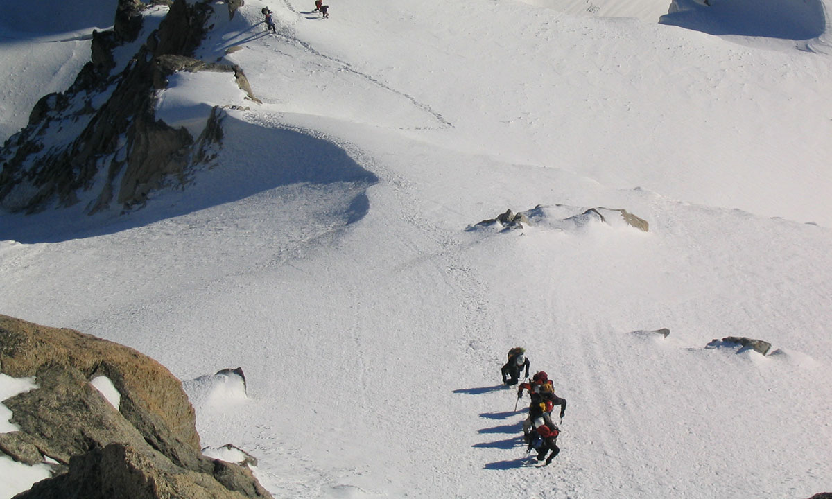 Aiguille du Chardonnet - Migot Spur with Jeremy Curtil