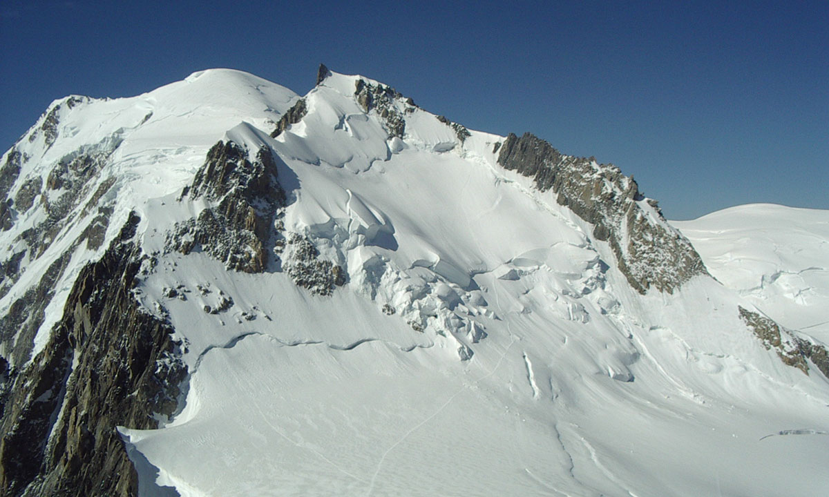 Mont Blanc - my 1st Mont Blanc ever, on 14th May 2003