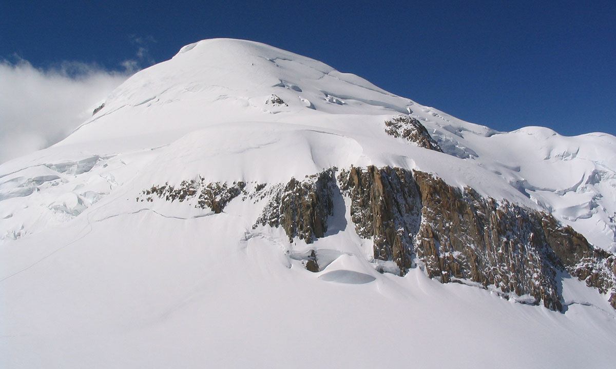 Mont Blanc - my 1st Mont Blanc ever, on 14th May 2003